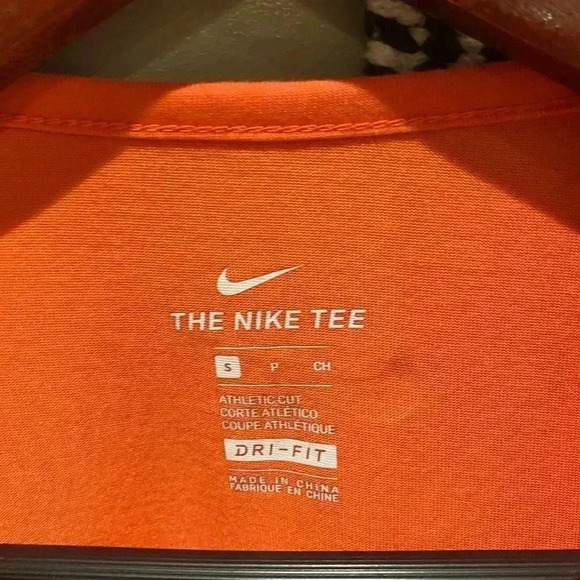 NIKE ORANGE TANK TOP SIZE S - Picture 3 of 3